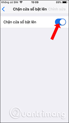 Instructions to block pop-ups in all browsers Picture 10