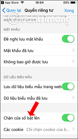 Instructions to block pop-ups in all browsers Picture 27