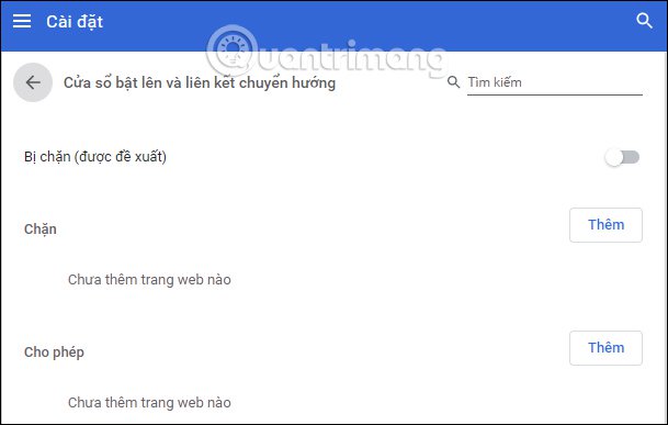 Instructions to block pop-ups in all browsers Picture 5