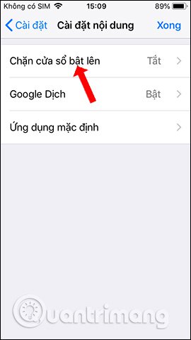 Instructions to block pop-ups in all browsers Picture 9