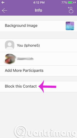 Instructions to block Viber messages on the phone Picture 3