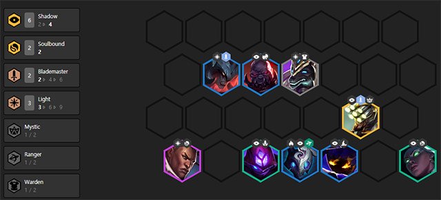 Instructions to build the lineup of Shadow of the Soul Arena of Truth Picture 1