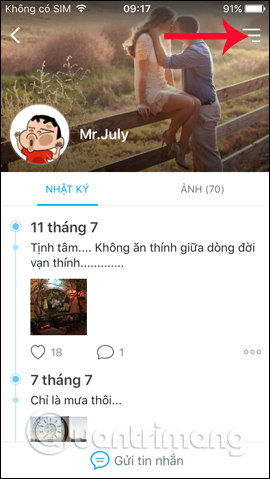 Instructions to cancel your friend Zalo on your phone, computer Picture 5