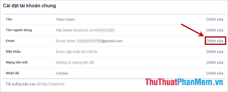 Instructions to change email in Facebook - Change email account facebook Picture 3