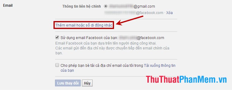 Instructions to change email in Facebook - Change email account facebook Picture 4