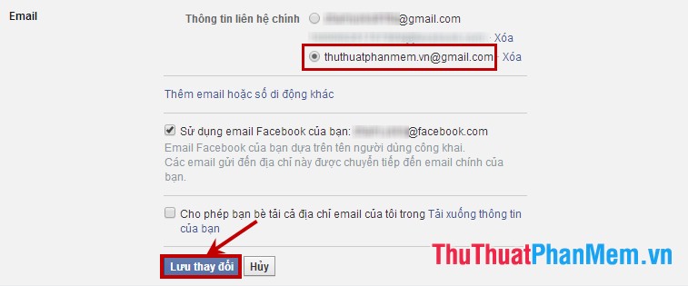 Instructions to change email in Facebook - Change email account facebook Picture 7