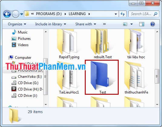 Instructions to change folder color - Folder Picture 7