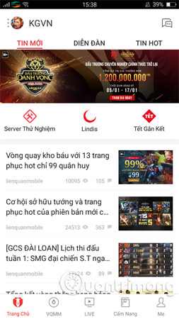 Instructions to change Garena password on the phone - TipsMake.com