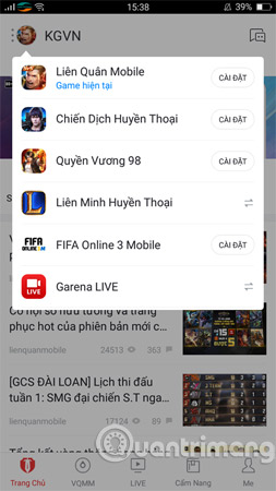 Instructions to change Garena password on the phone Picture 2