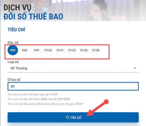 Instructions to change Mobifone phone number at home Picture 2