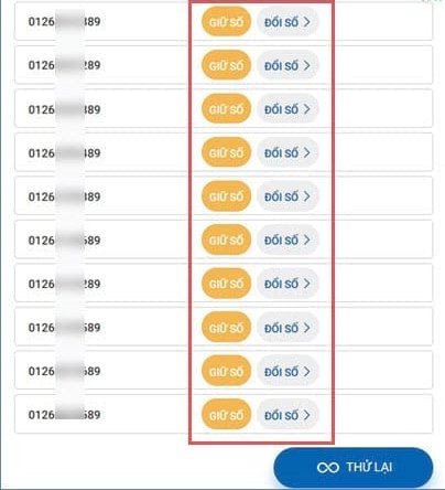 Instructions to change Mobifone phone number at home Picture 4