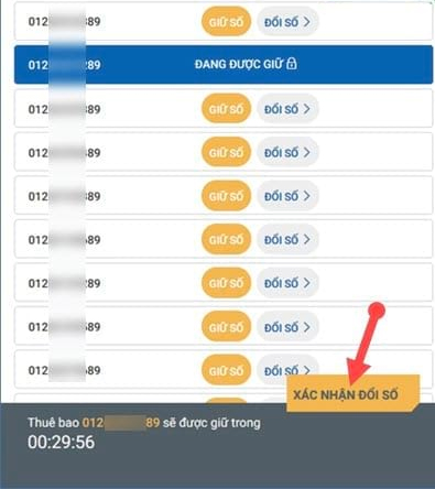 Instructions to change Mobifone phone number at home Picture 5