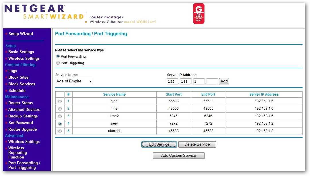 Instructions to change Port value on router Picture 7