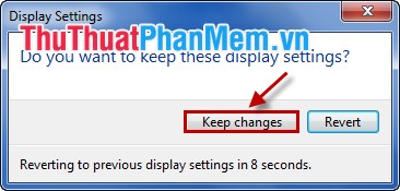 Instructions To Change Screen Resolution (Screen Resolution)