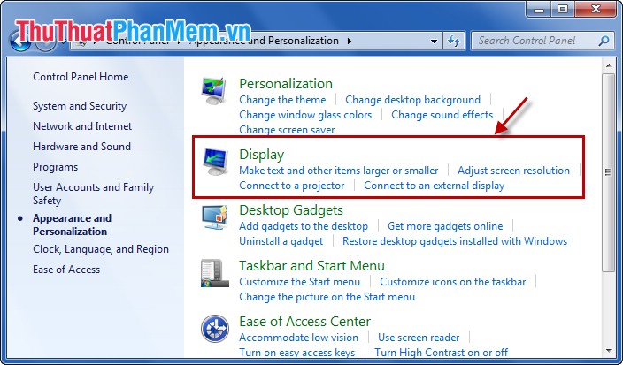 Instructions to change screen resolution (Screen resolution) Picture 7