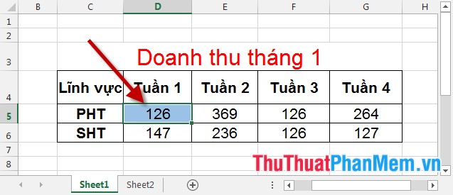 Instructions to change the cell background color (Cell) in Excel Picture 2