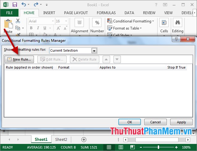 Instructions to change the cell background color (Cell) in Excel Picture 5