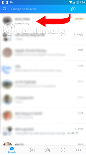 Instructions to change the font size in Zalo Picture 1