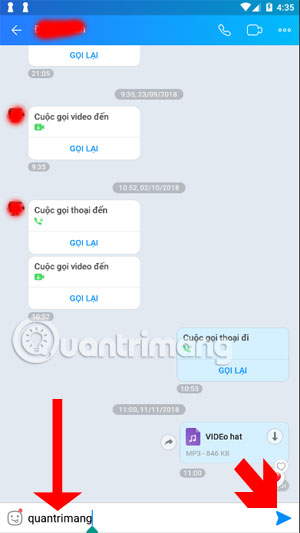 Instructions to change the font size in Zalo Picture 2