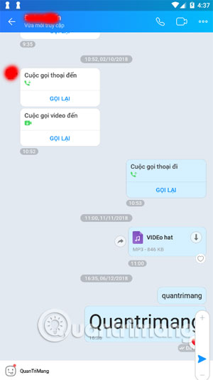 Instructions to change the font size in Zalo Picture 6