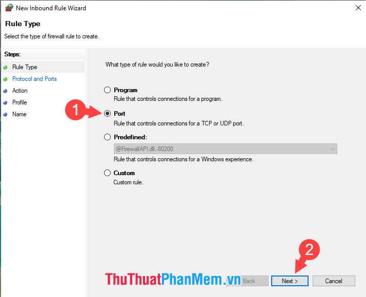 Instructions to change the Remote Desktop port Picture 7