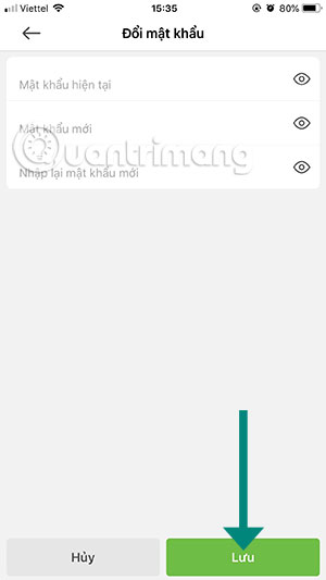 Instructions to change your Gapo account password Picture 4