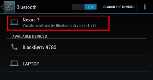 Instructions to connect the computer to other devices via bluetooth Picture 6