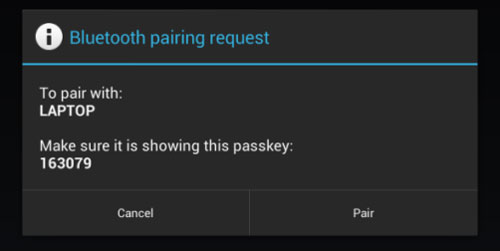 Instructions to connect the computer to other devices via bluetooth Picture 9