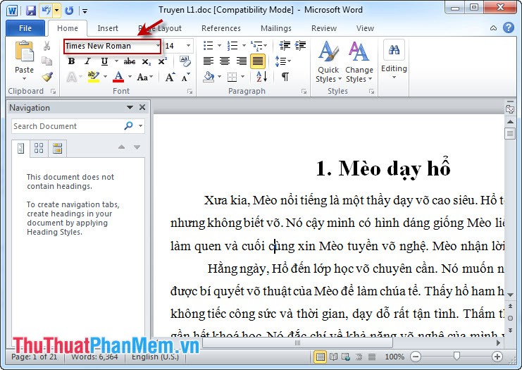 Instructions to convert fonts to unicode Picture 5