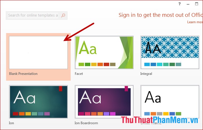 Instructions to create a Template for PowerPoint Picture 1