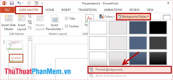 Instructions to create a Template for PowerPoint Picture 6