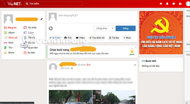 Instructions to create an account, register a VCNet account Picture 5