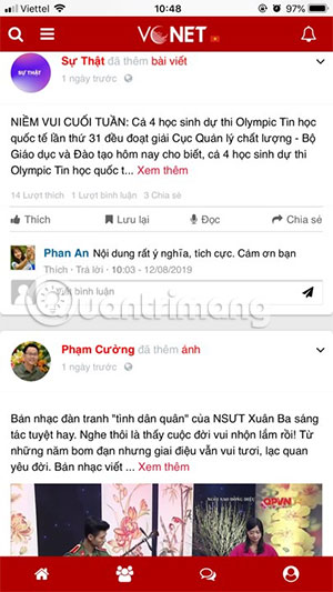 Instructions to create an account, register a VCNet account Picture 8