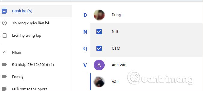 Instructions to create Group, Email group in Gmail Picture 2