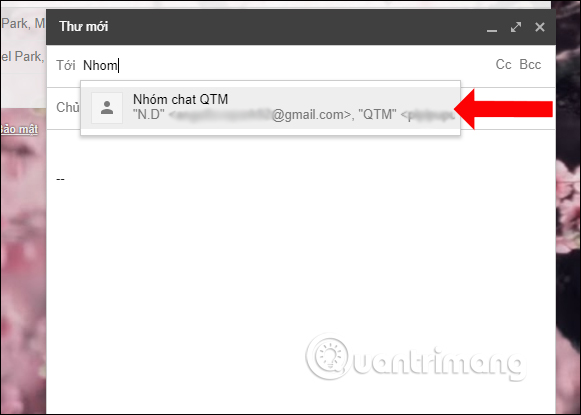 Instructions to create Group, Email group in Gmail Picture 8