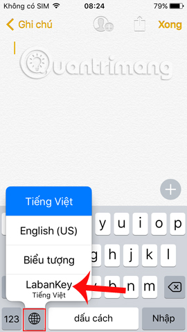 Instructions to customize Laban Key in a personal style Picture 10