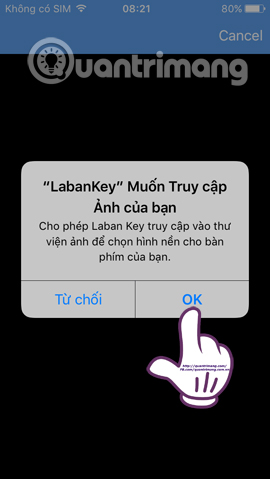Instructions to customize Laban Key in a personal style Picture 4