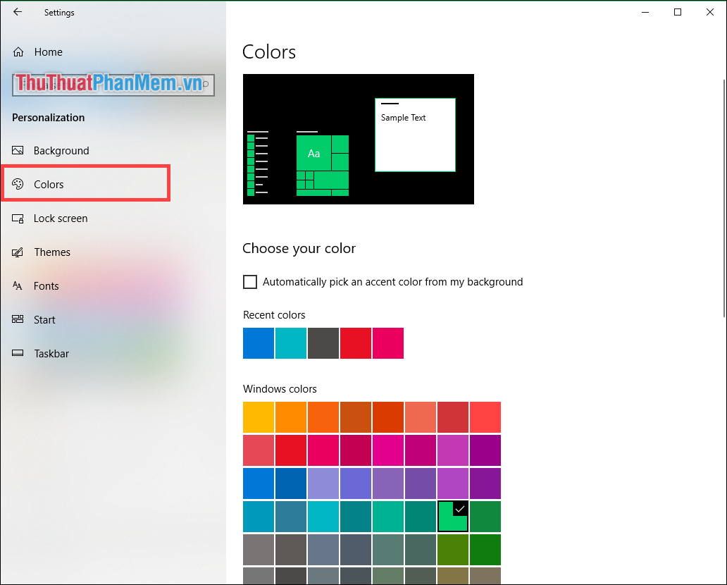 Instructions to customize your Start Menu bar on Windows 10 Picture 9