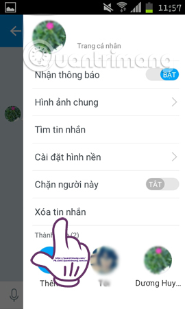 Instructions to delete and revoke messages on Zalo Picture 8