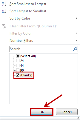 Instructions to delete blank lines (blank lines) in Excel Picture 11