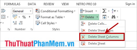 Instructions to delete blank lines (blank lines) in Excel Picture 5