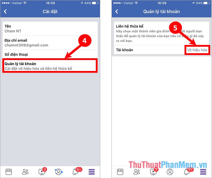 Instructions to delete Facebook account temporarily or permanently Picture 13