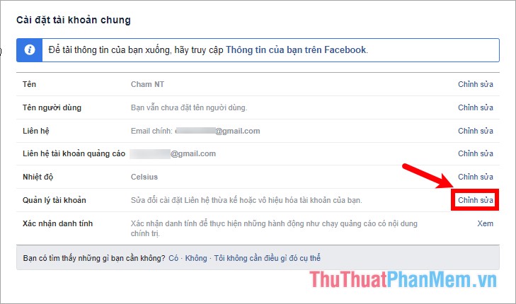 Instructions to delete Facebook account temporarily or permanently Picture 4