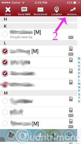 Instructions to delete multiple phone numbers in iPhone contacts at the same time Picture 10