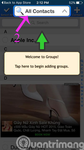 Instructions to delete multiple phone numbers in iPhone contacts at the same time Picture 8