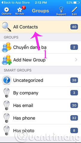 Instructions to delete multiple phone numbers in iPhone contacts at the same time Picture 9