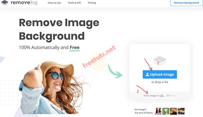 Instructions to delete online background images for free Picture 6
