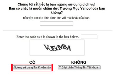 Instructions to delete Yahoo account permanently Picture 2