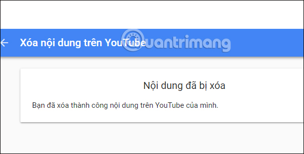 Instructions to delete Youtube channel Picture 10