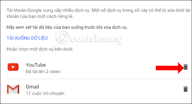 Instructions to delete Youtube channel Picture 7